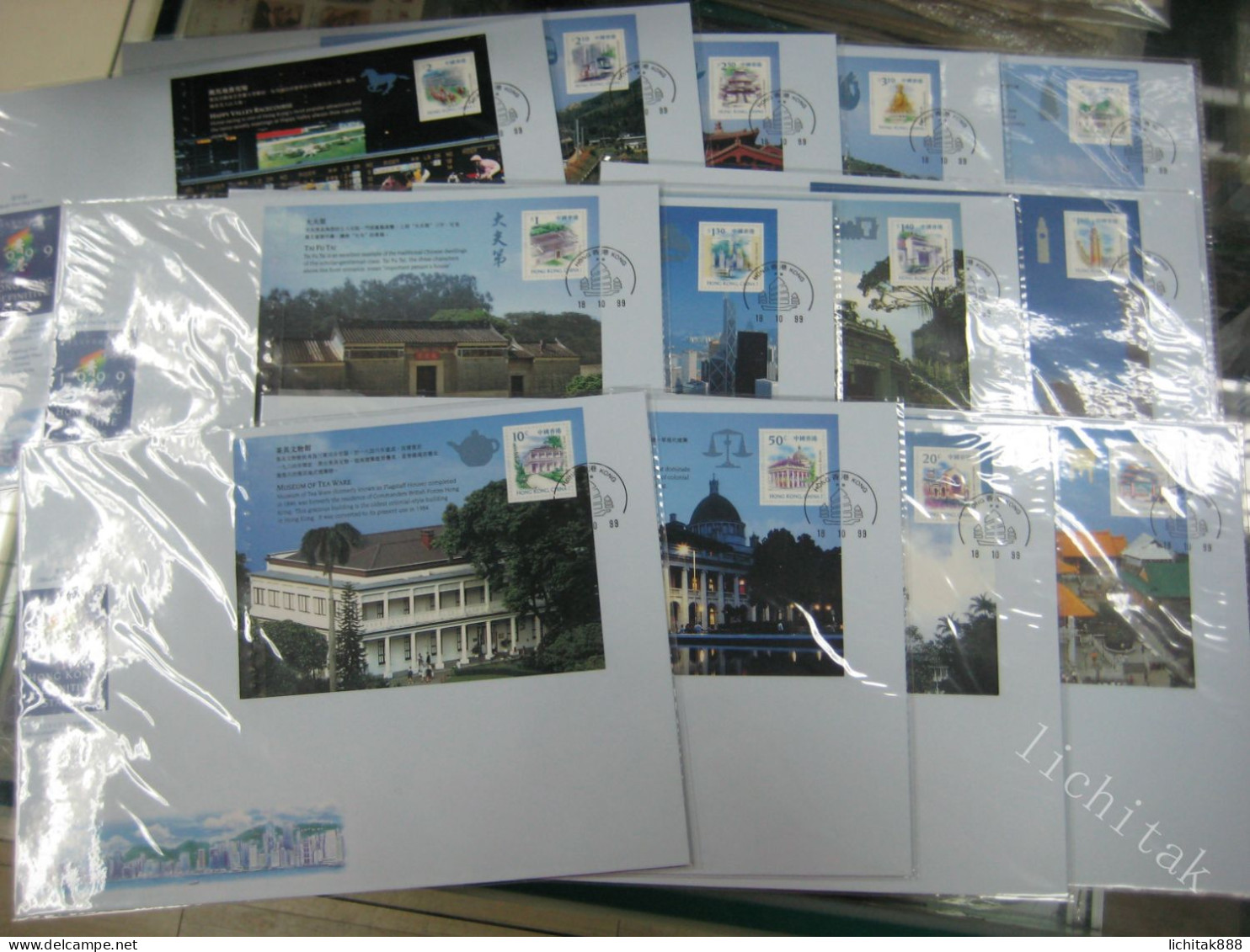 Hong Kong 1999 - 2002 Attractions / Definitive Stamps Booklet First Day Cover - FDC