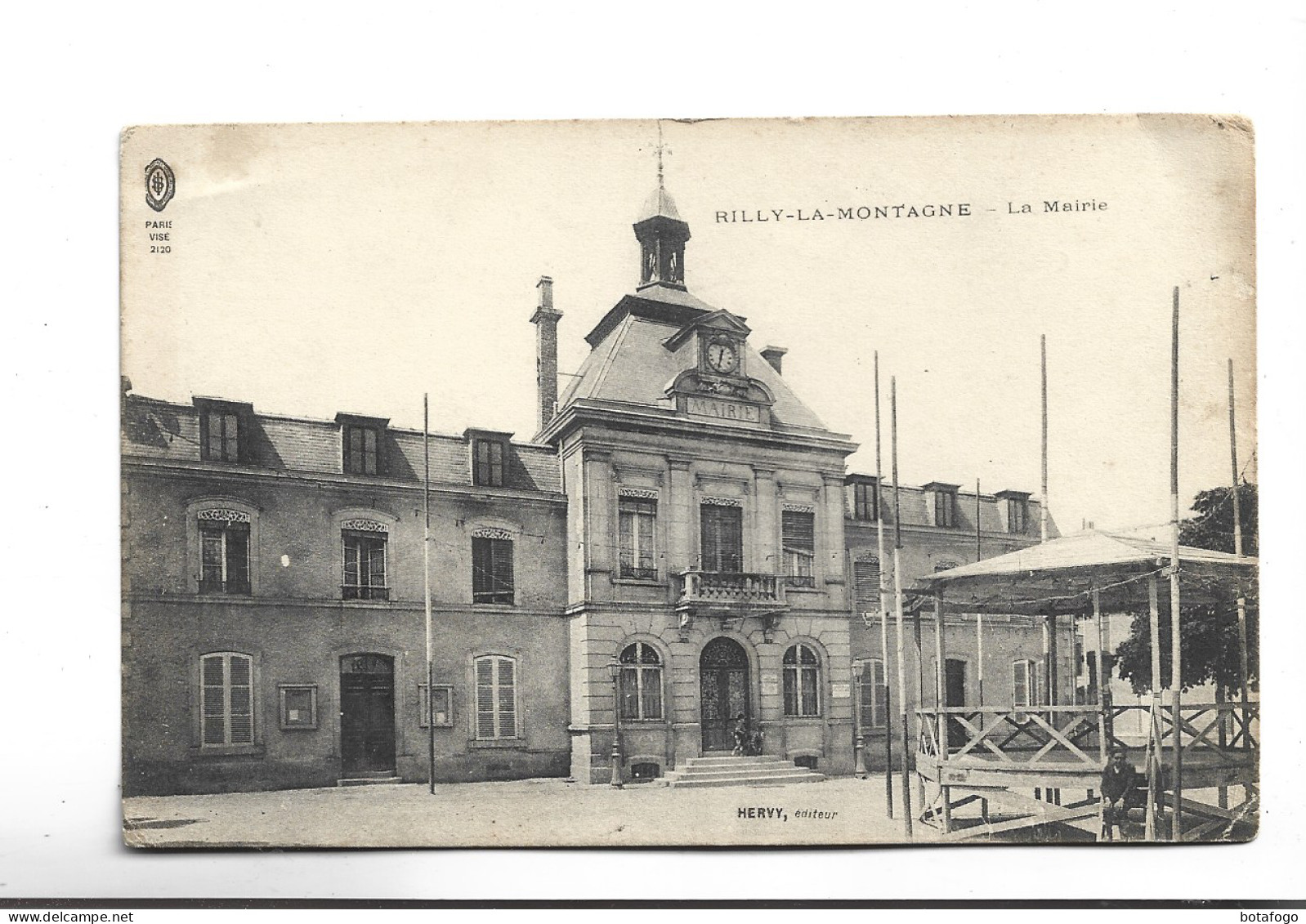 CPA DPT 51 RILLY LA MONTAGNE , LA MAIRIE - Rilly-la-Montagne