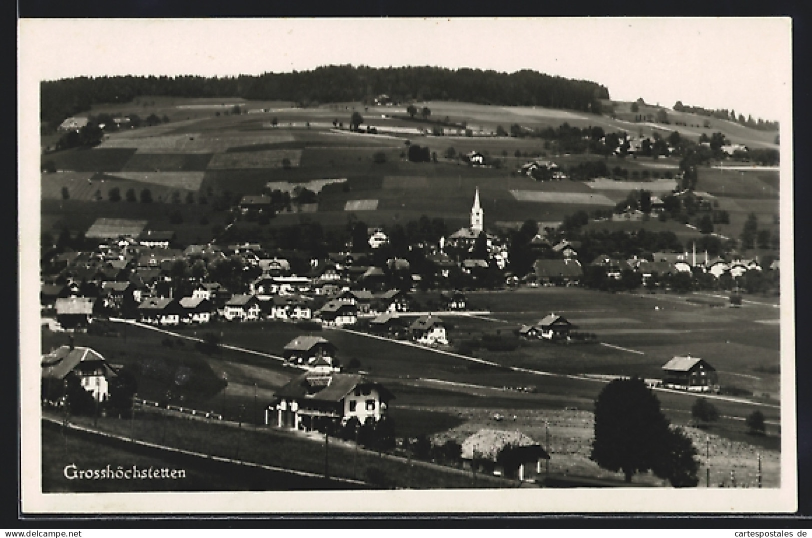 AK Grosshöchstetten, Gesamtansicht  - Grosshöchstetten 