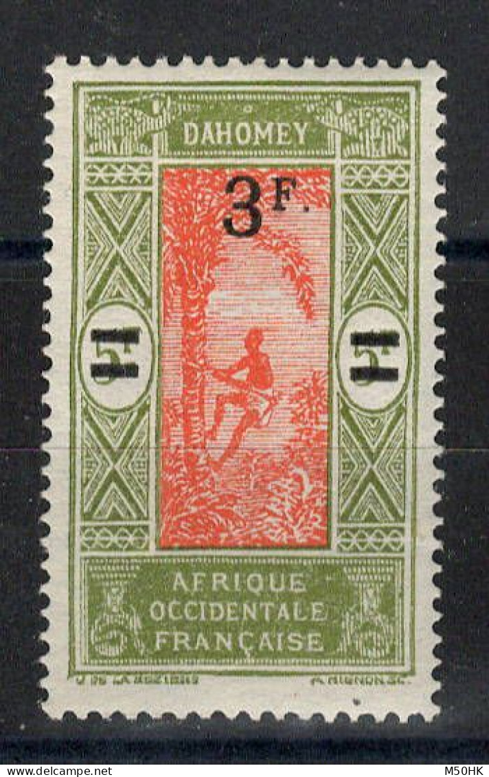 Dahomey - YV 82 N* (infime Trace) MVLH , Cote 13 Euros - Unused Stamps