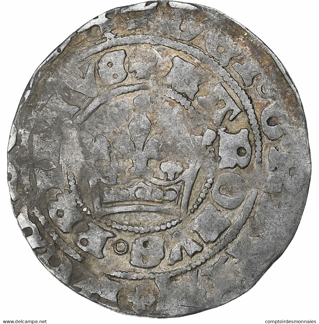 Royaume De Bohême, Karl IV, Gros De Prague, 1346-1378, Prague, Argent, TTB - Tchéquie