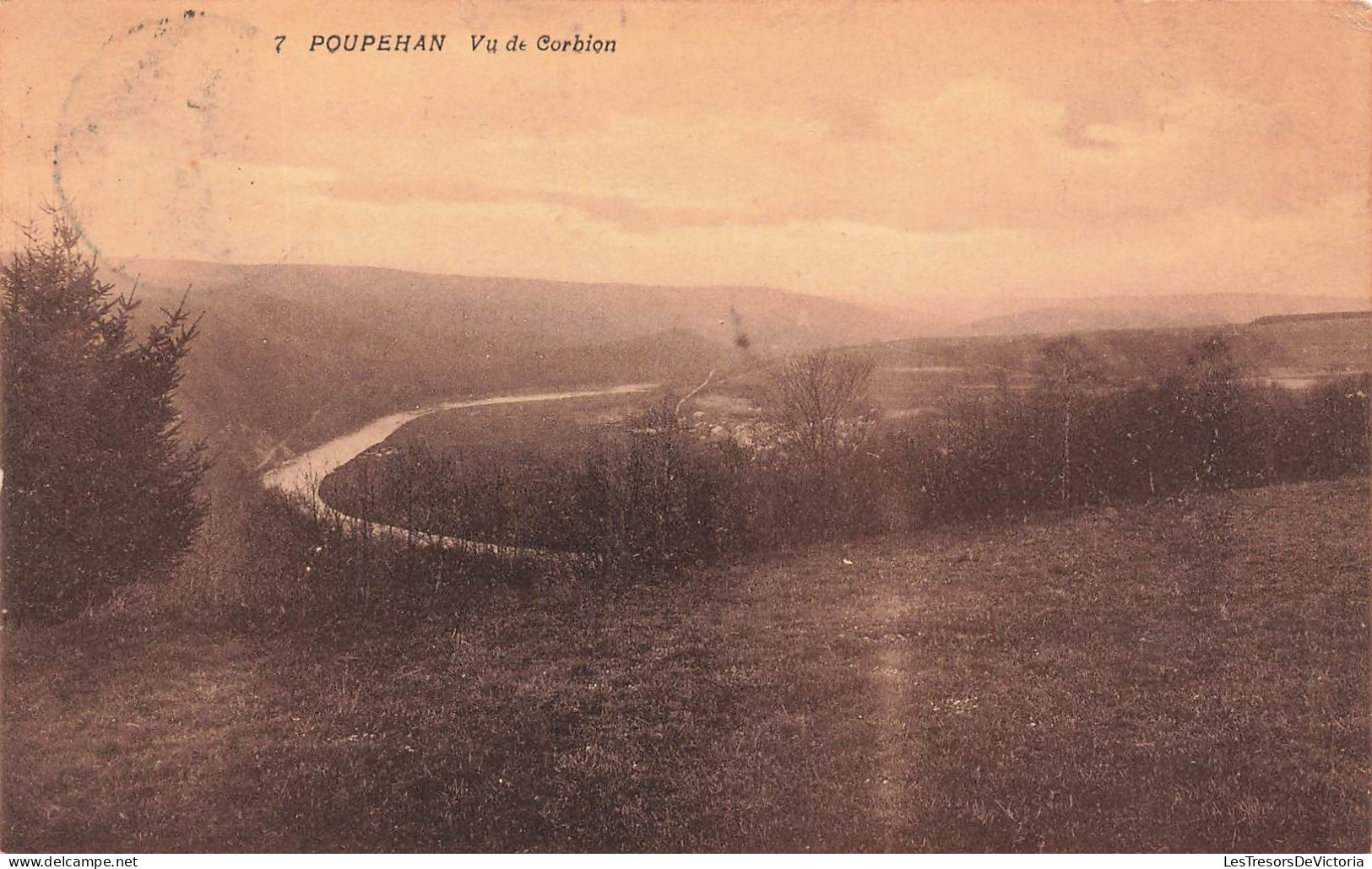 BELGIQUE - Bouillon - Poupehan - Vue De Corbion - Carte Postale Ancienne - Bouillon