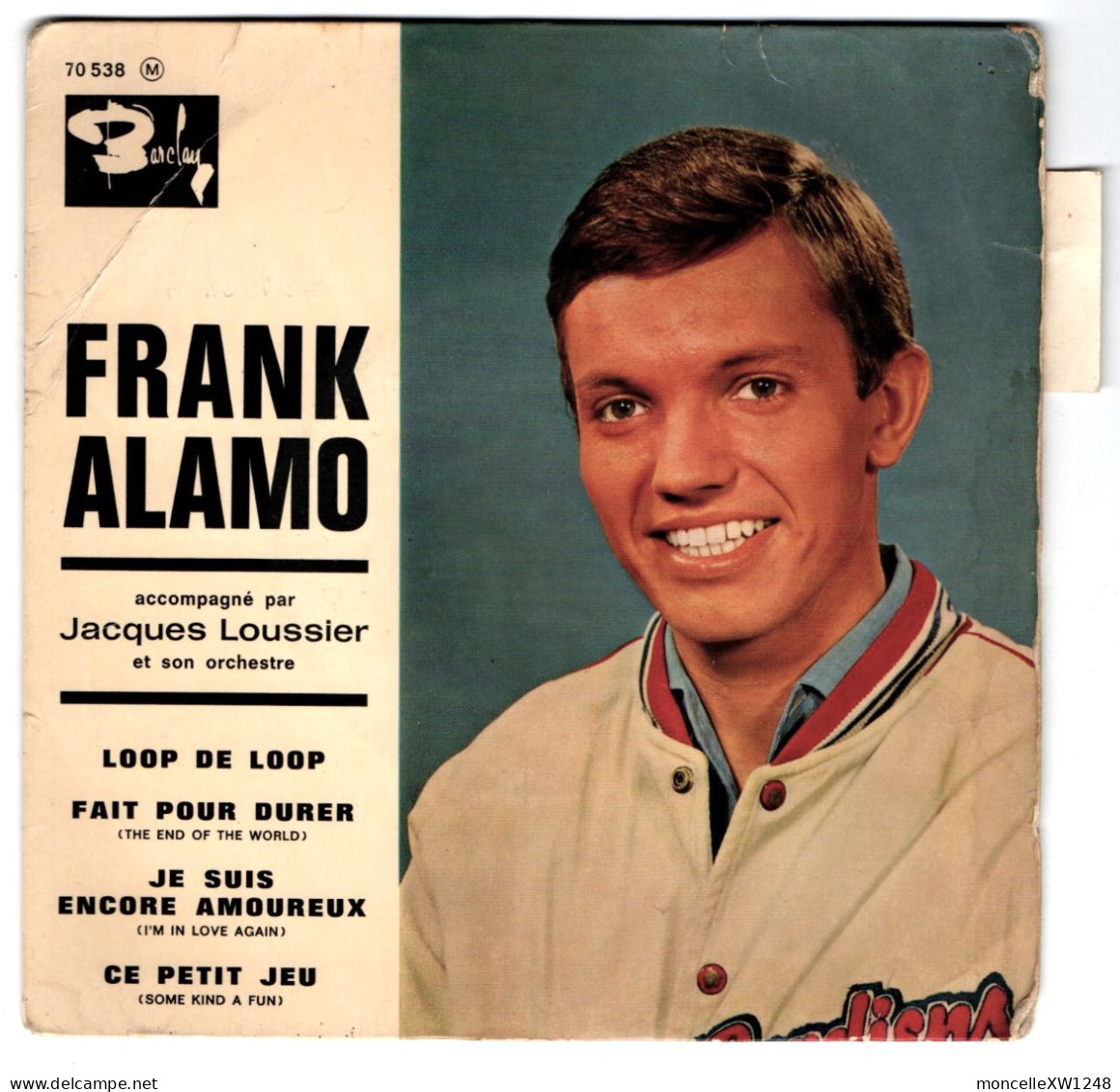 Frank Alamo - 1er 45 T EP Loop De Loop (1963) - 45 Toeren - Maxi-Single