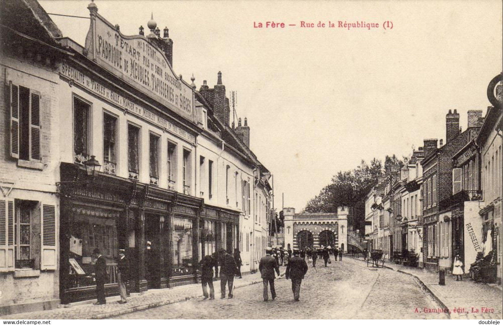 D02 LA FÈRE Rue De La République - Fere En Tardenois