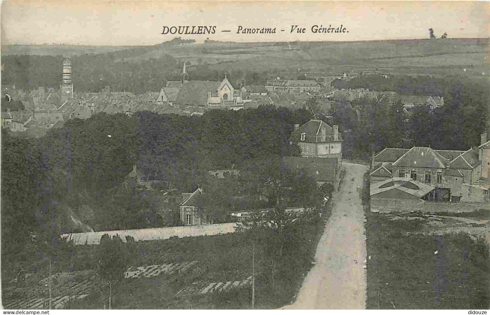 80 - Doullens - Panorama - Vue Générale - CPA - Voir Scans Recto-Verso - Doullens