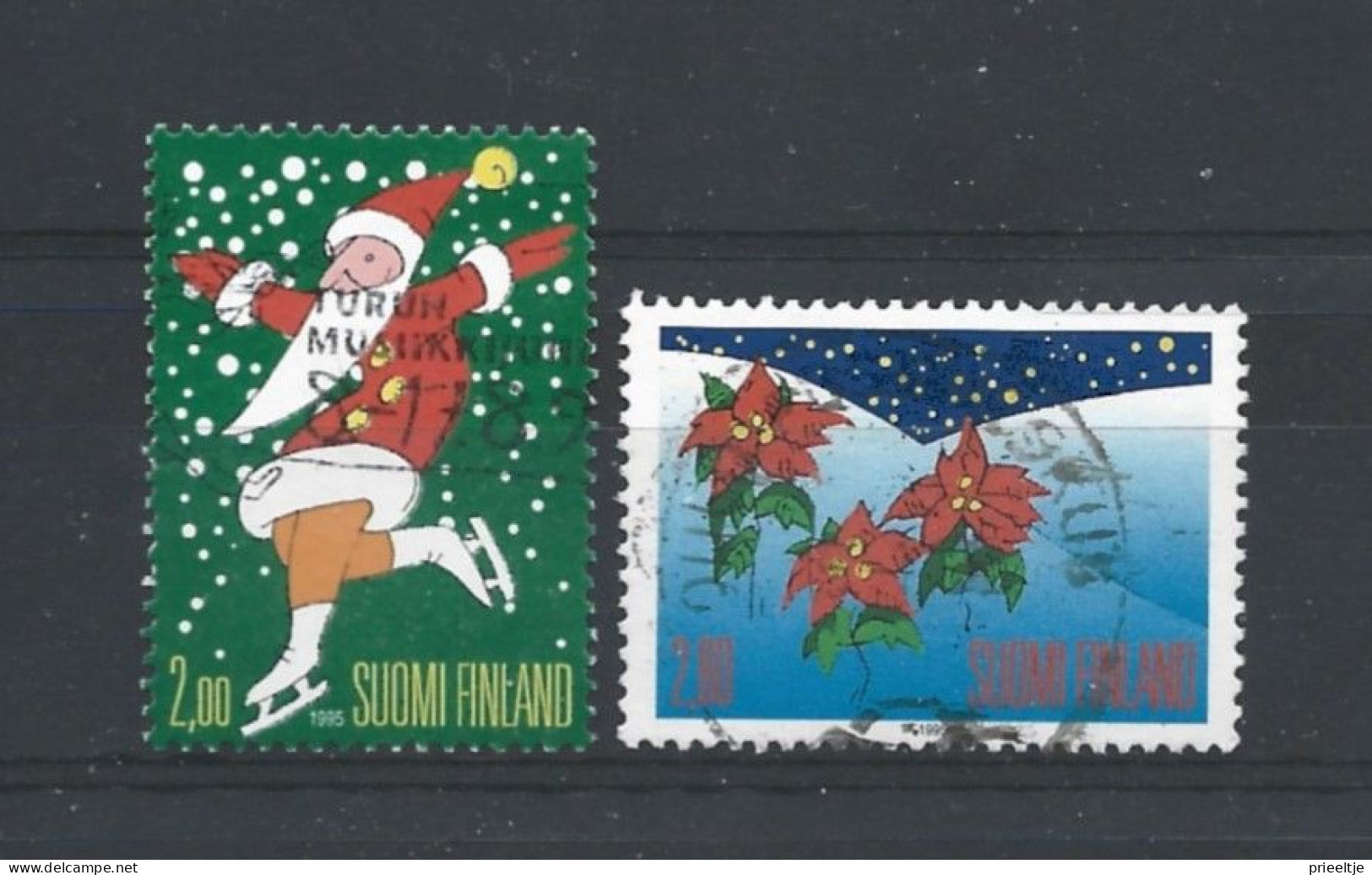 Finland 1995 Christmas Y.T. 1283/1284 (0) - Oblitérés