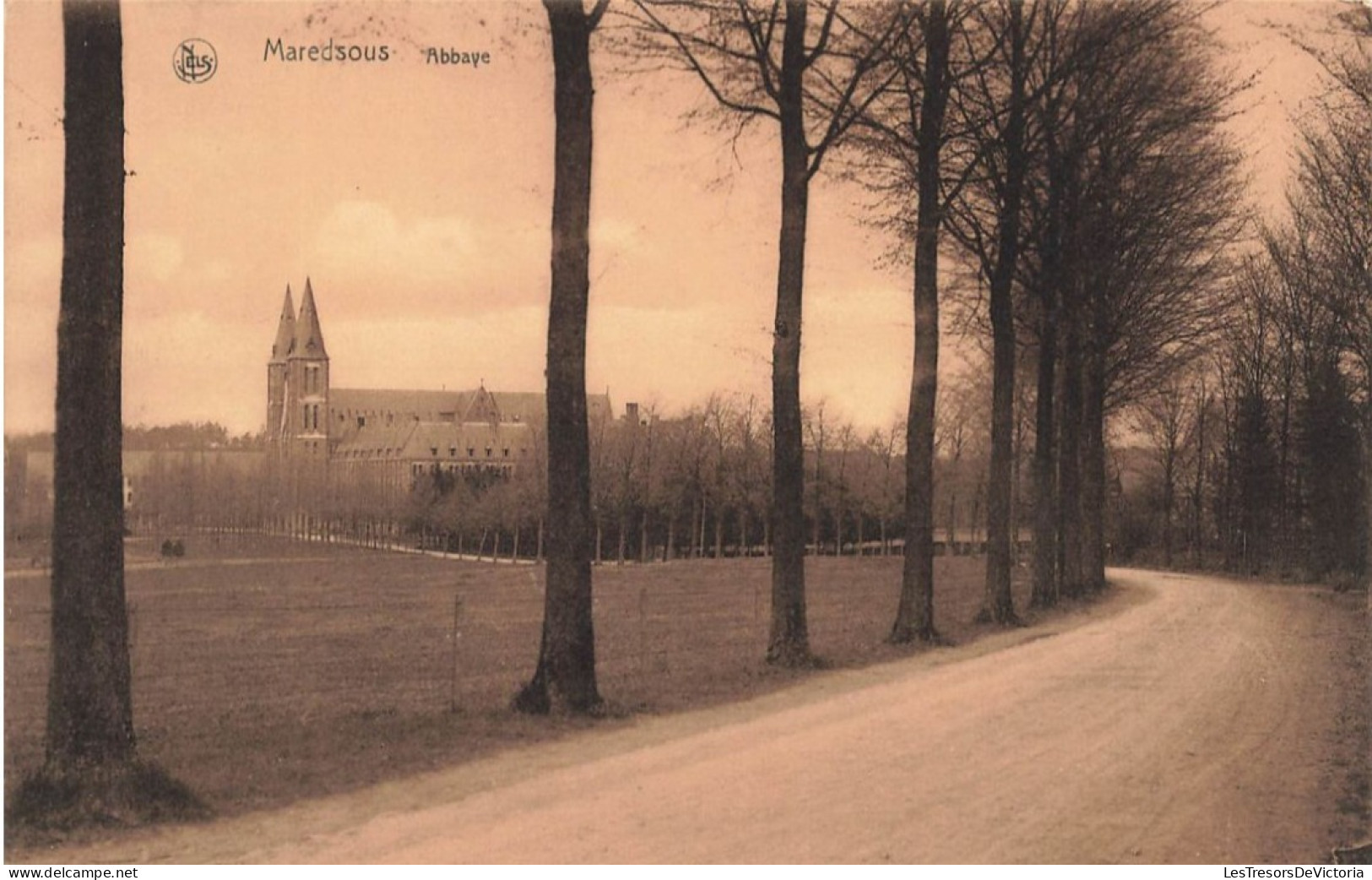 BELGIQUE - Anhée - Maredsous  - Abbaye - Carte Postale Ancienne - Anhée