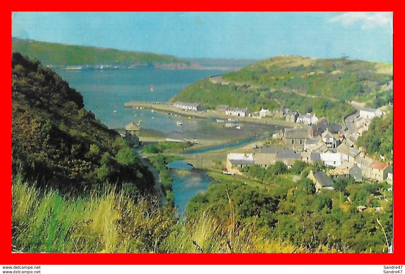 CPSM/gf  FISHGUARD (Pays De Galles)   The Harbourg, Lower Fishguard..*8692 - Pembrokeshire