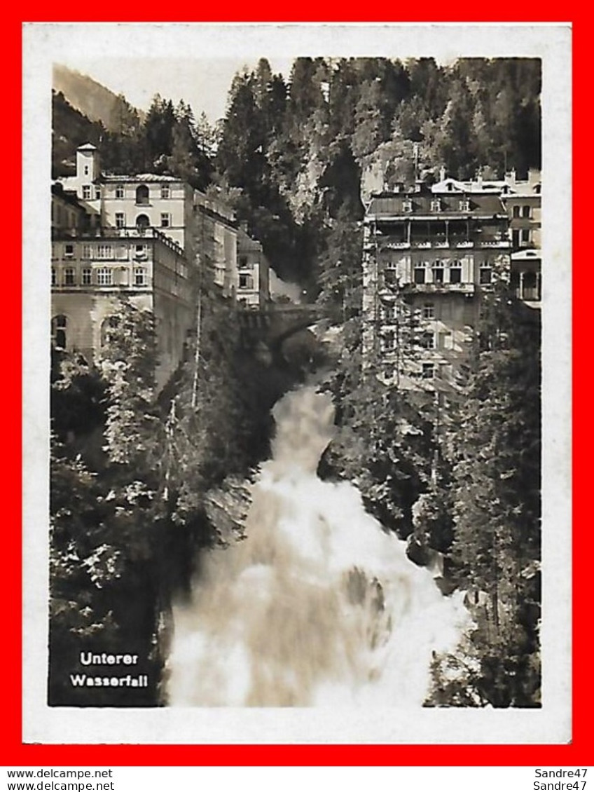 CPA/pf  BAD GASTEIN (Autriche)   Unterer Wasserfall...H180 - Bad Gastein