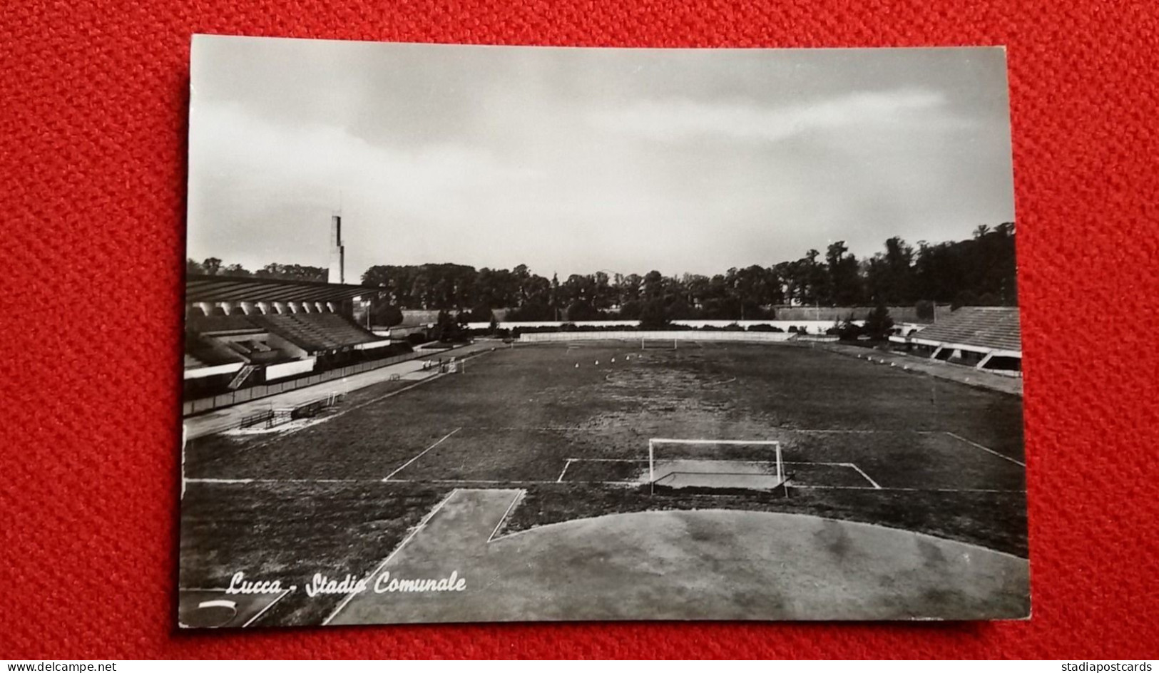 Lucca Lucchese Porta Elisa  Stadium Cartolina Stadio Postcard Stadion AK Carte Postale Stade Estadio - Fussball