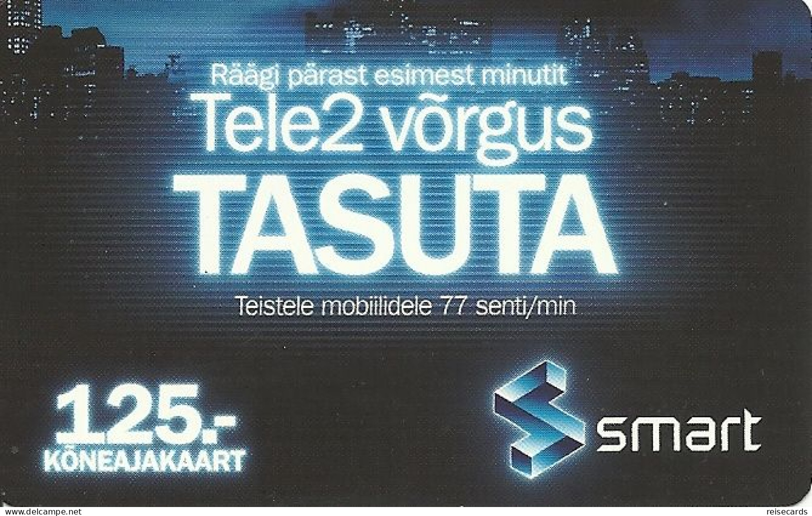Estonia: Prepaid Tele2 Smart - Estonie