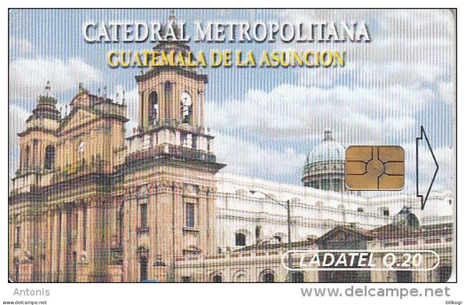 GUATEMALA - Metropolitan Cathedral, Used - Guatemala