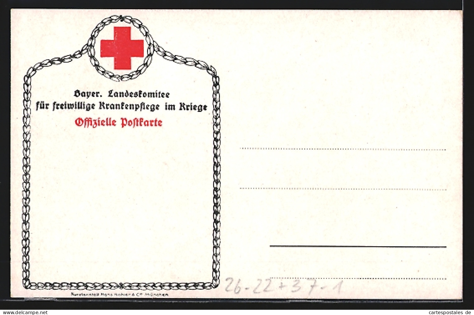 Künstler-AK Zeno Diemer: Rotes Kreuz, Dampfer Des Roten Kreuzes Auf Hoher See  - Rotes Kreuz