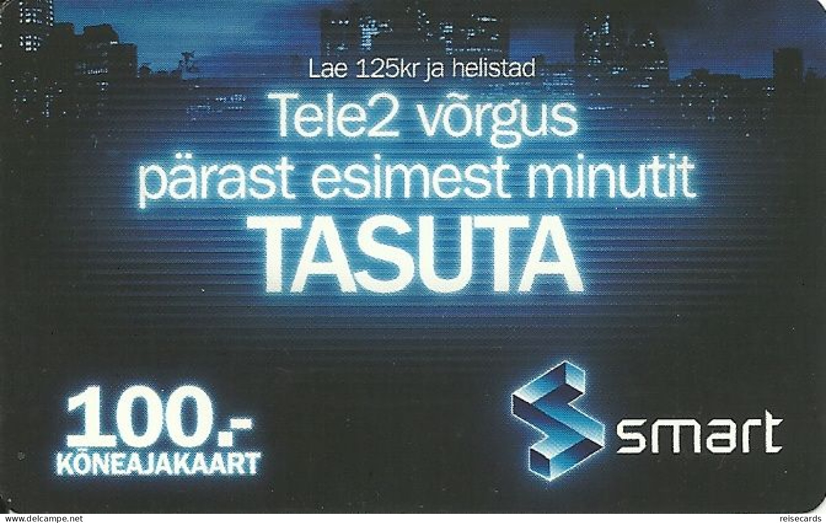 Estonia: Prepaid Tele2 Smart - Estland