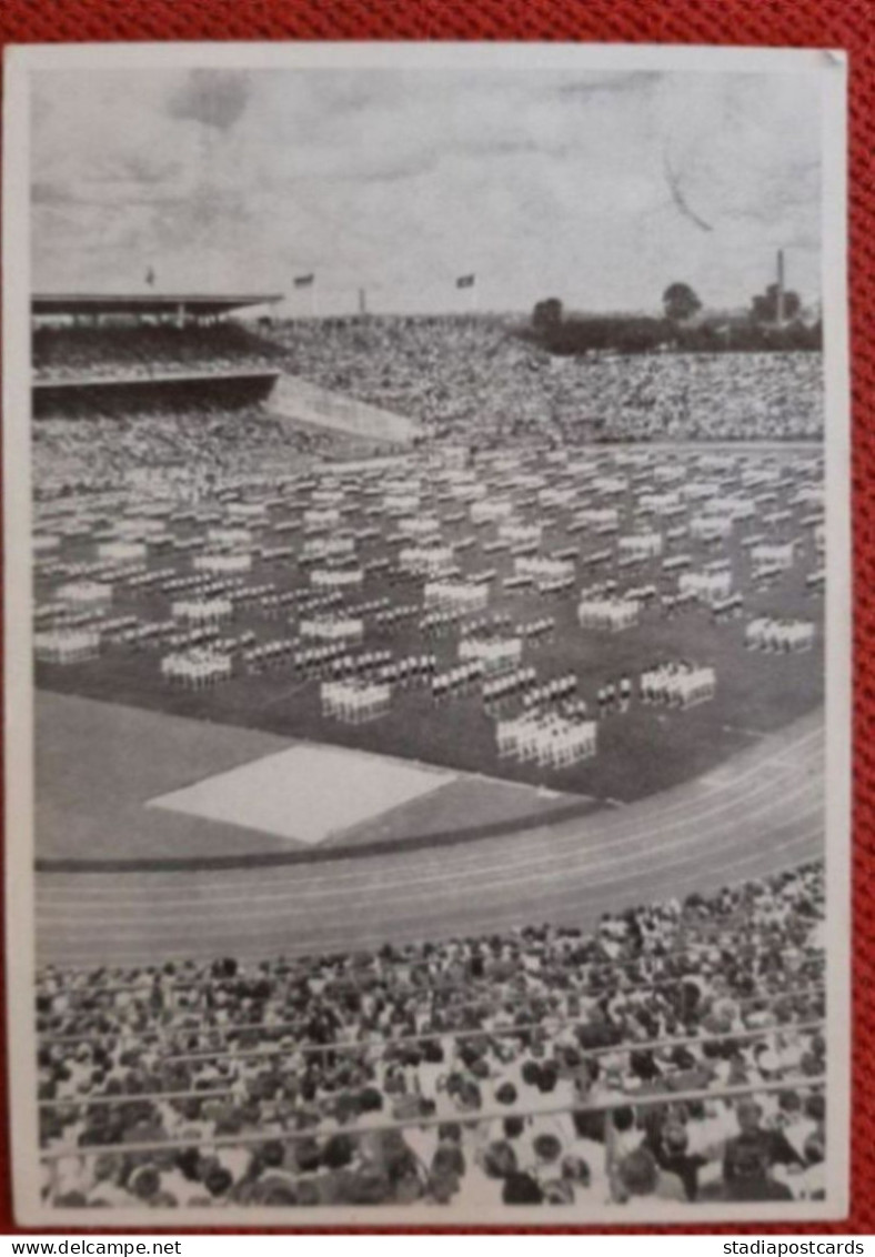 Hamburg AOL ARENA HSV Volkspark Stadium Cartolina Stadio Postcard Stadion AK Carte Postale Stade Estadio World Cup Turn - Fussball