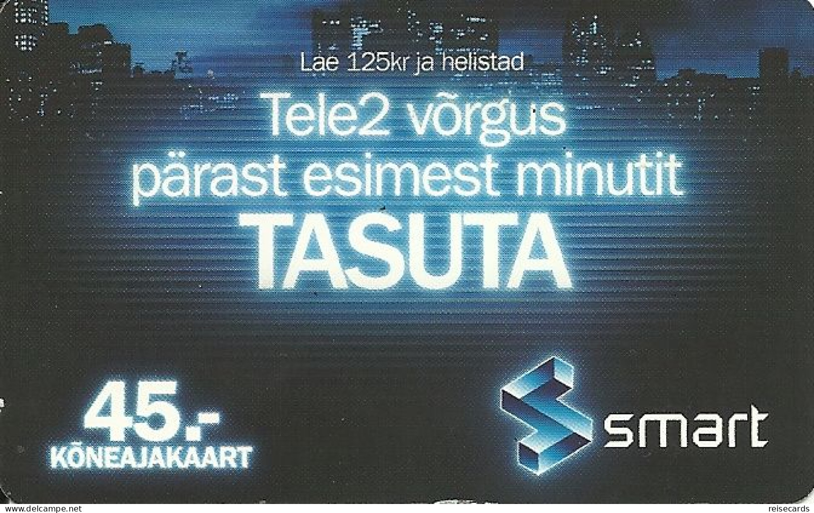 Estonia: Prepaid Tele2 Smart - Estonia