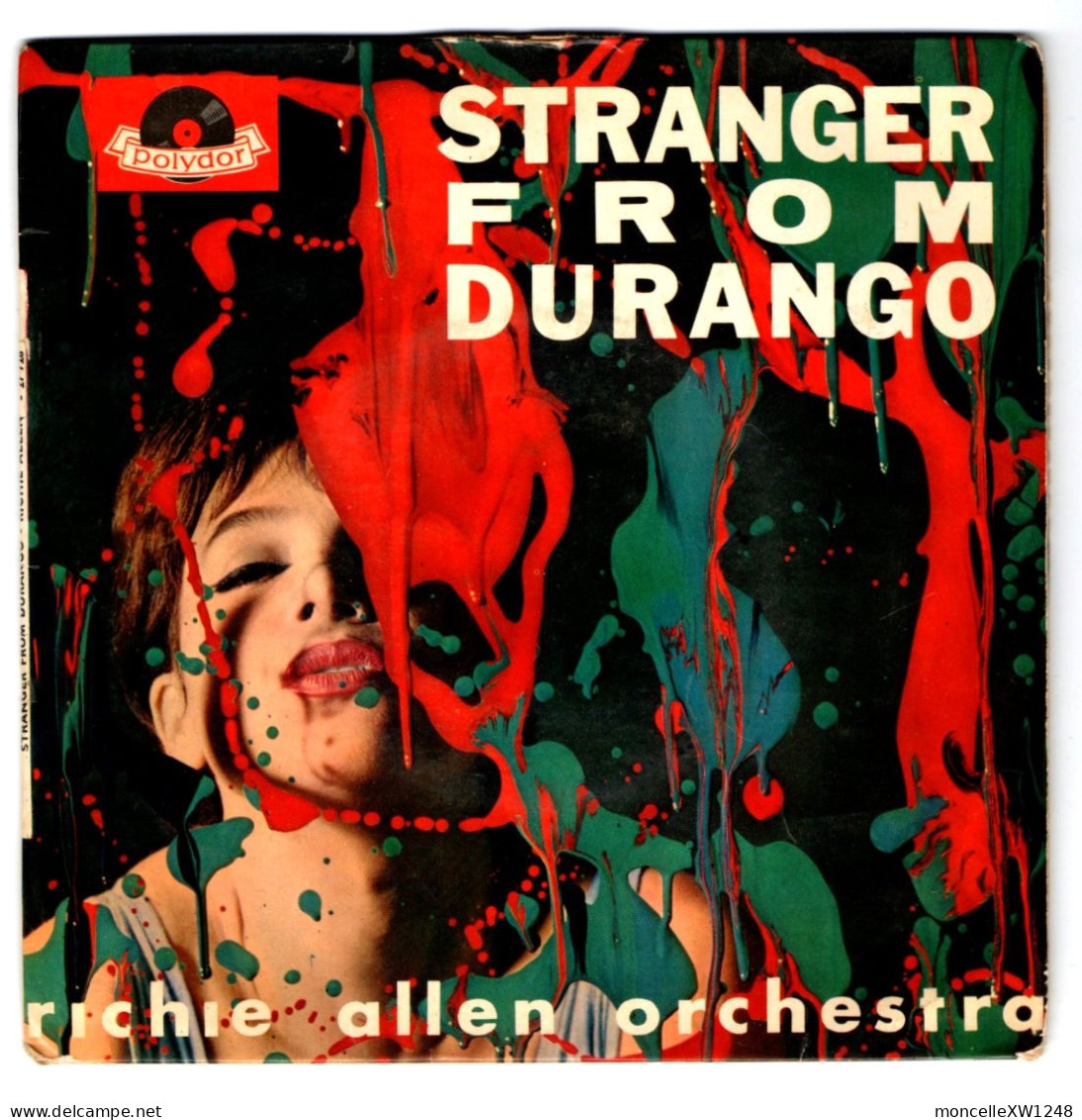 Richie Allen Orchestra - 45 T EP Stranger From Durango (1961) - 45 G - Maxi-Single