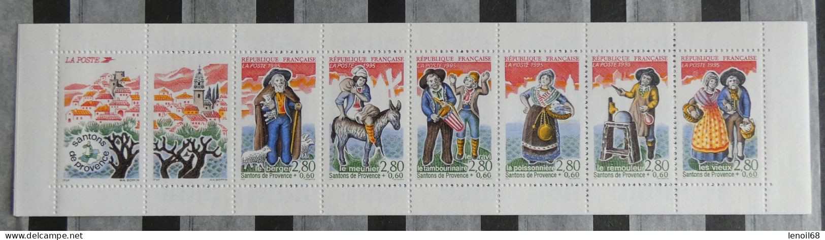 Carnet De Timbres Personnages Célèbres 1995 N° BC2982 Santons De Provence Neuf Non Plié - Personajes