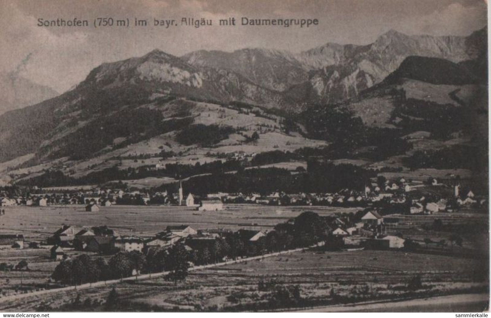 57941 - Sonthofen - Mit Daumengruppe - Ca. 1950 - Sonthofen