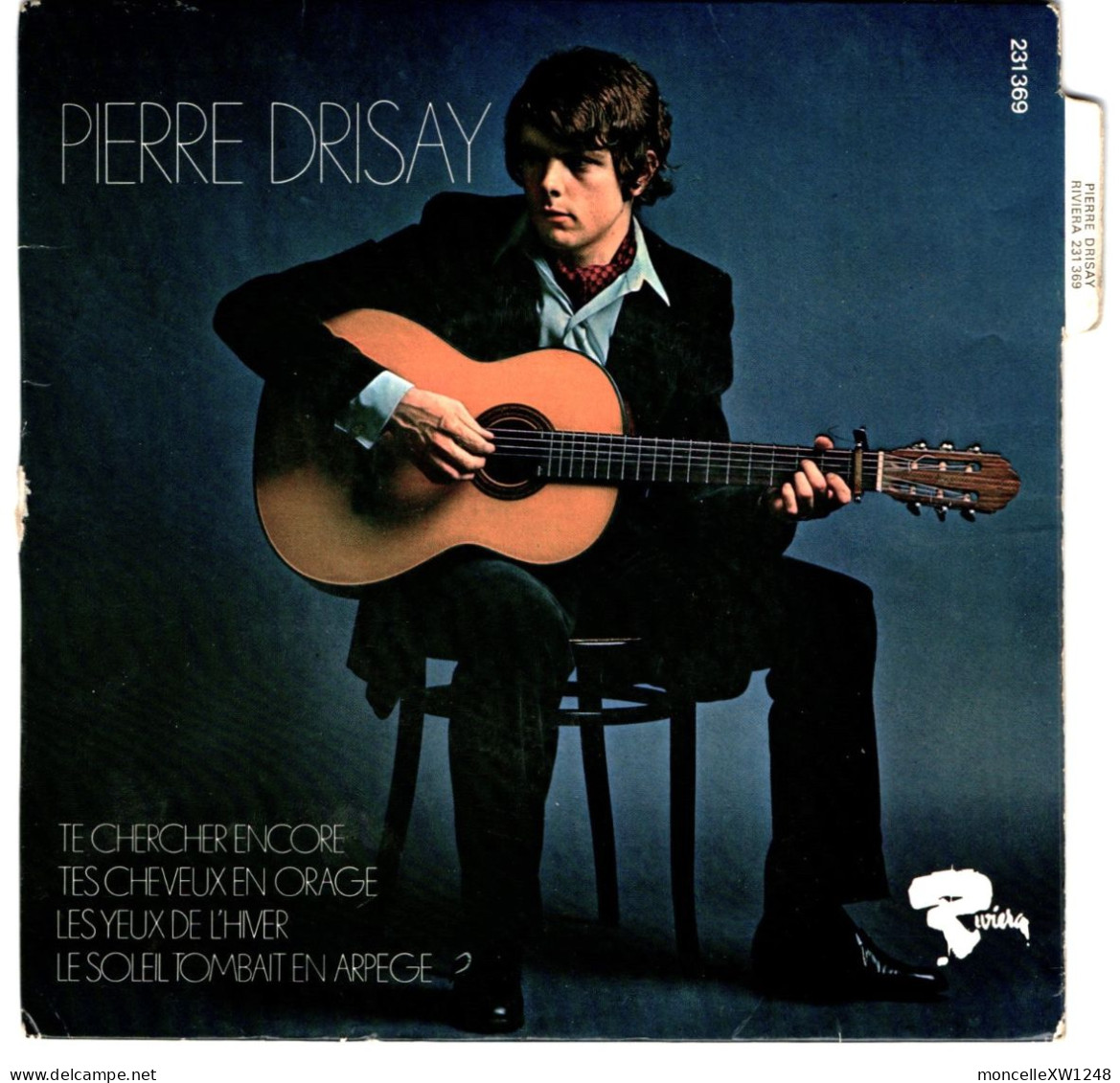 Pierre Drisay - 45 T EP Te Chercher Encore (1970) - 45 G - Maxi-Single