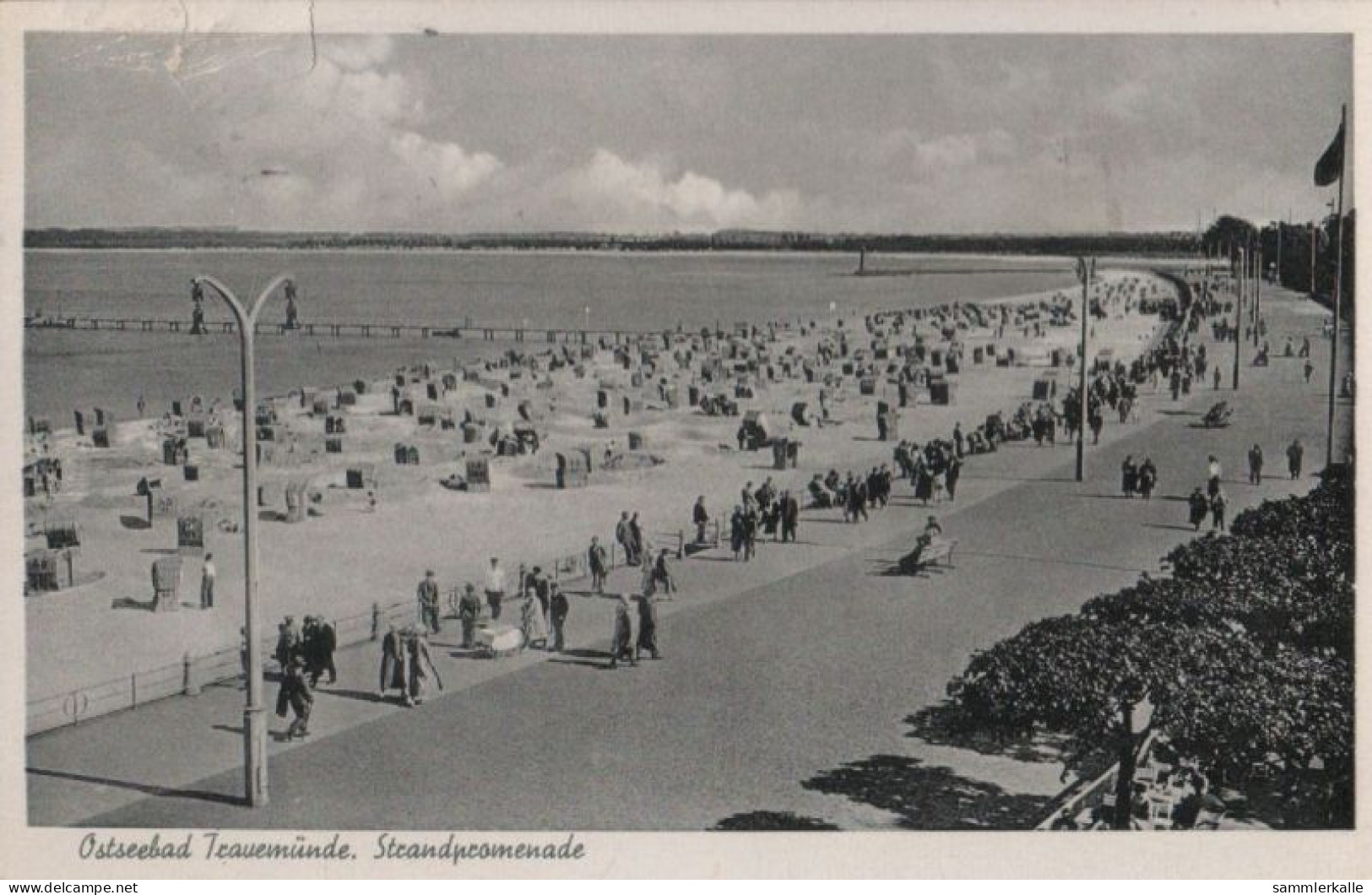 60066 - Lübeck-Travemünde - Strandpromenade - 1956 - Luebeck-Travemuende