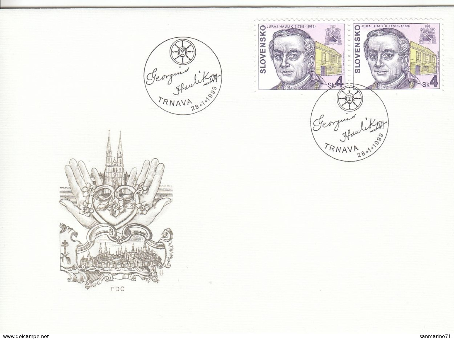 FDC SLOVAKIA 331 - FDC