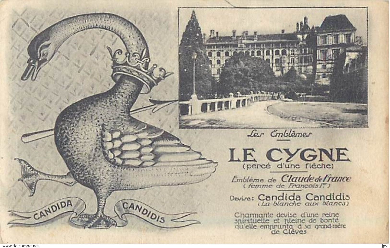 Héraldique : LE CYGNE. Emblème De Claude De France. Femme De François 1er. - Genealogia