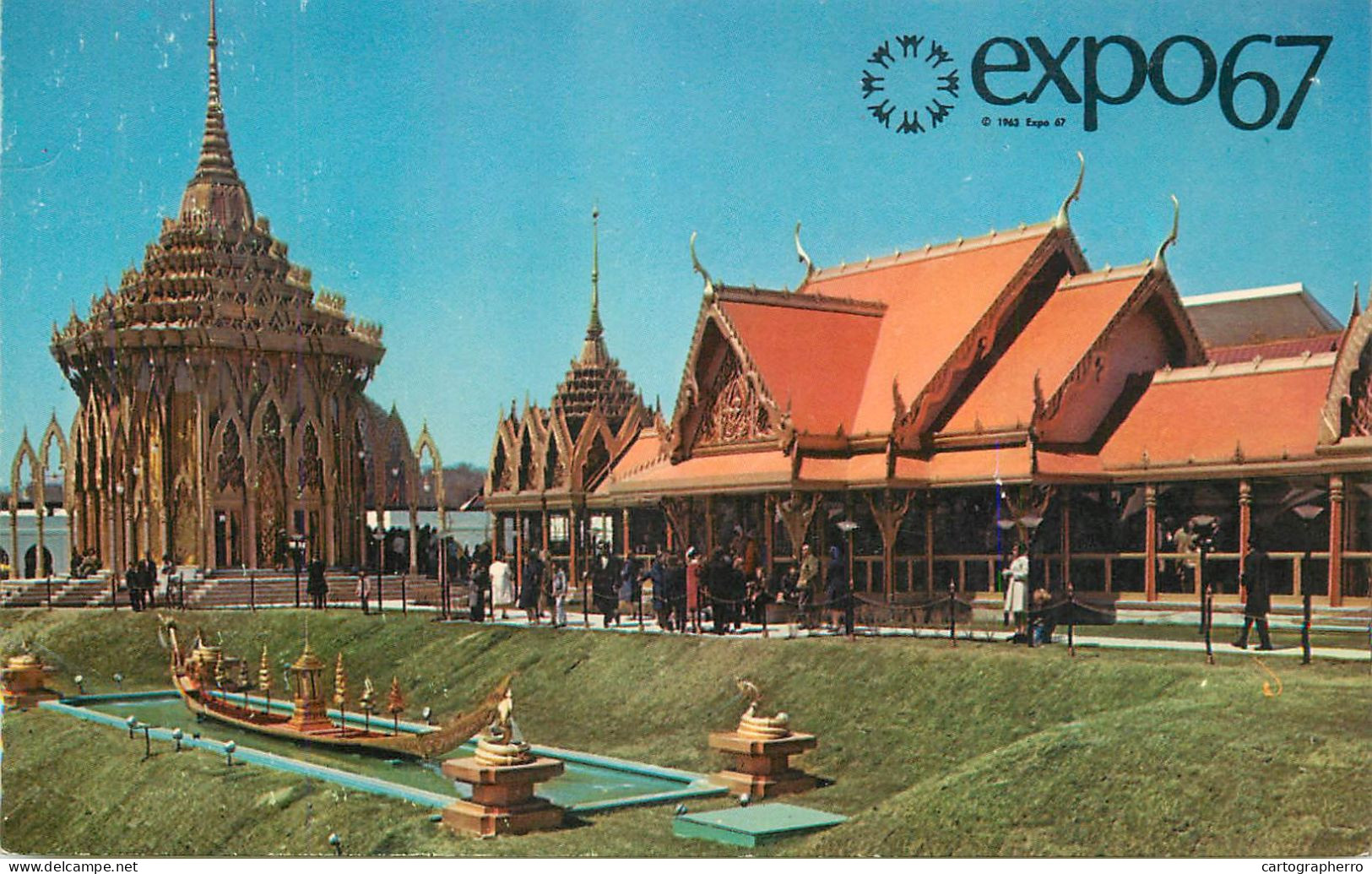Canada Montreal Expo 1967 Pavilion Of Thailand - Montreal