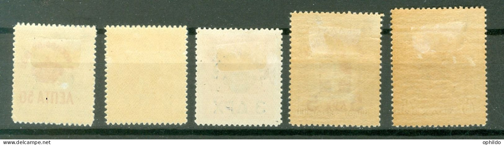 Grèce  Yv   410/414  * B/TB   - Unused Stamps