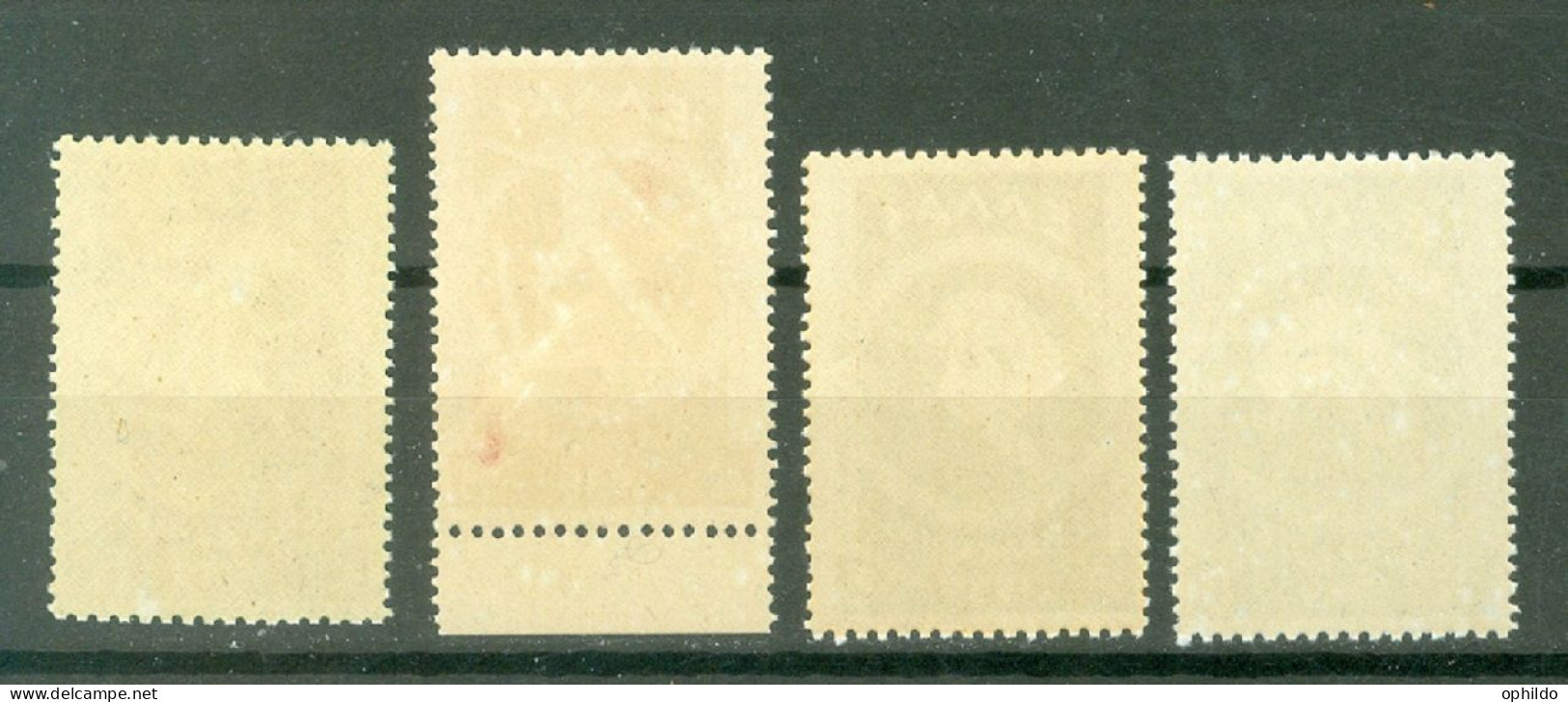 Grèce  Yv   446/449  * * TB  Voir Scan Et Description  - Unused Stamps