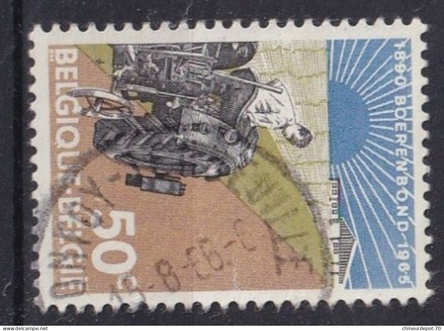 1965 NAMUR IXELLES NEUFCHATEAU SERAING NAMUR FLOREFFE .. - Used Stamps