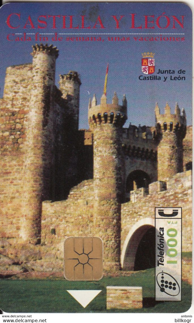 SPAIN - Castilla Y Leon, 03/98, Used - Basic Issues