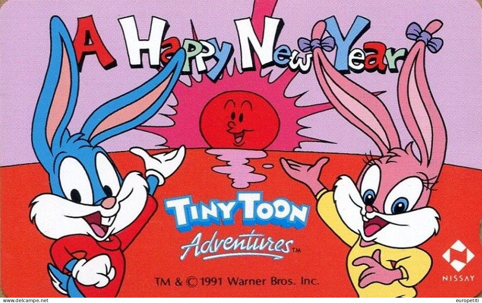 Télécarte BD Du Japon.  Japan Phonecard Cartoons.    "Tiny Toon Adventures"     (NEUVE - UNUSED). - BD