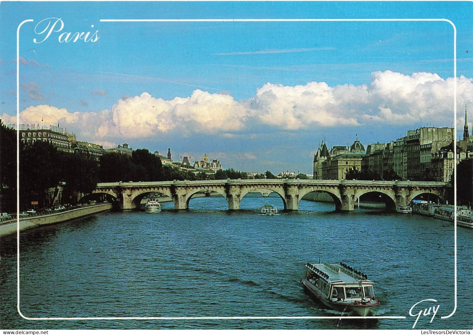 FRANCE - Paris - La Seine - Le Pont Neuf - Carte Postale - Autres & Non Classés