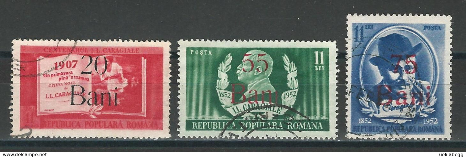Rumänien Mi 1295-97 O - Usati