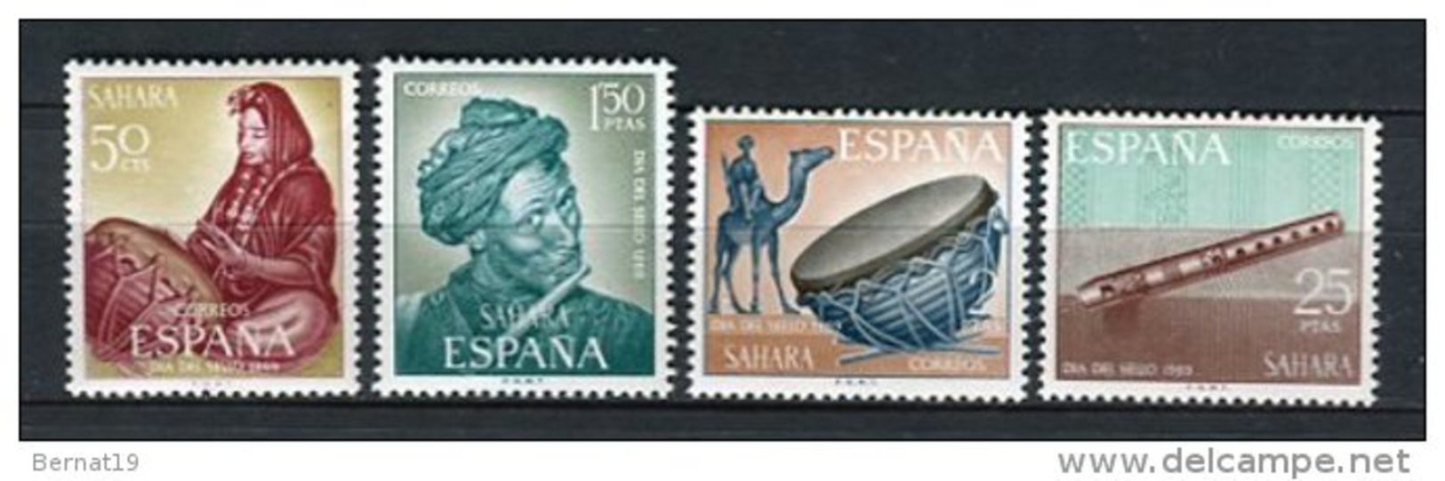 Sahara 1969, Edifil 275-78 ** MNH. - Sahara Español