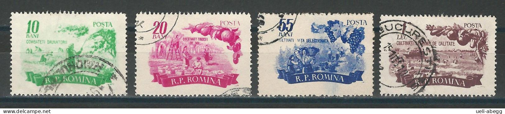 Rumänien Mi 1539-42 O - Used Stamps