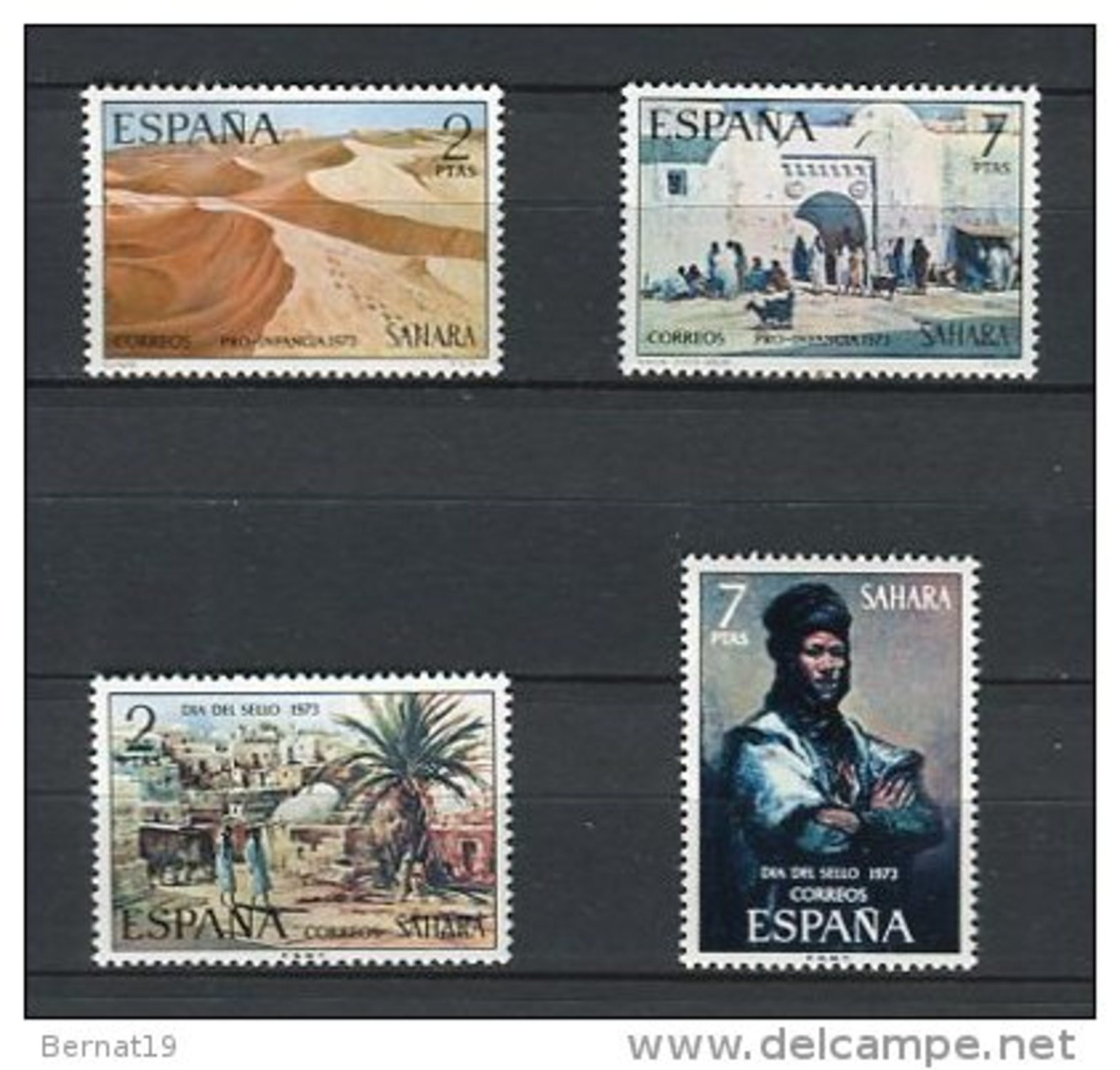 Sahara 1973. Completo ** MNH. - Spanish Sahara