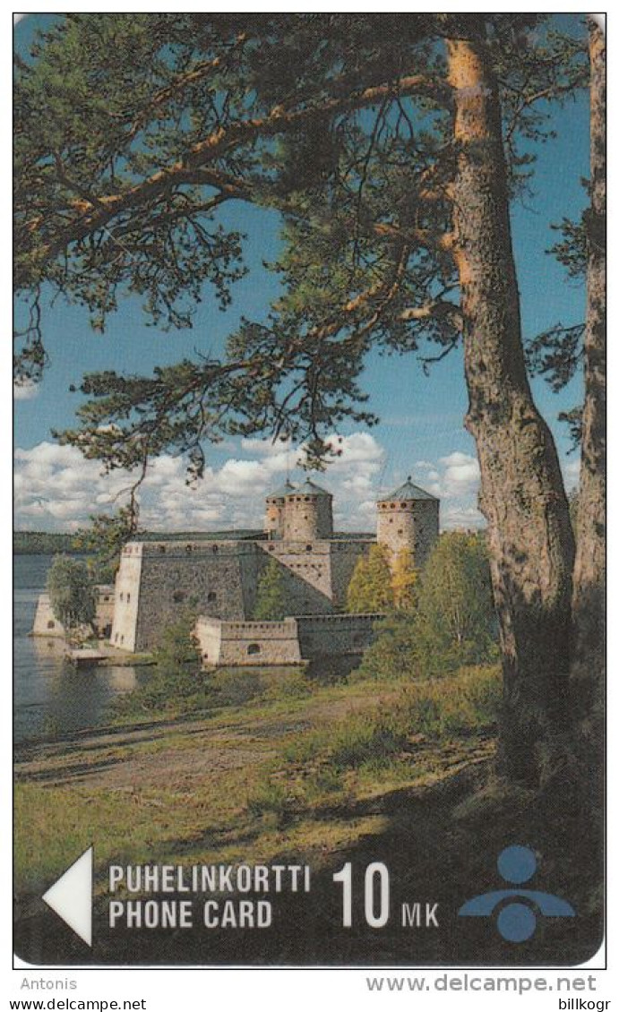 FINLAND - Castle, Kasalinna, CN : 6010, Tirage 12000, 09/96, Exp.date 12/98, Used - Finlande