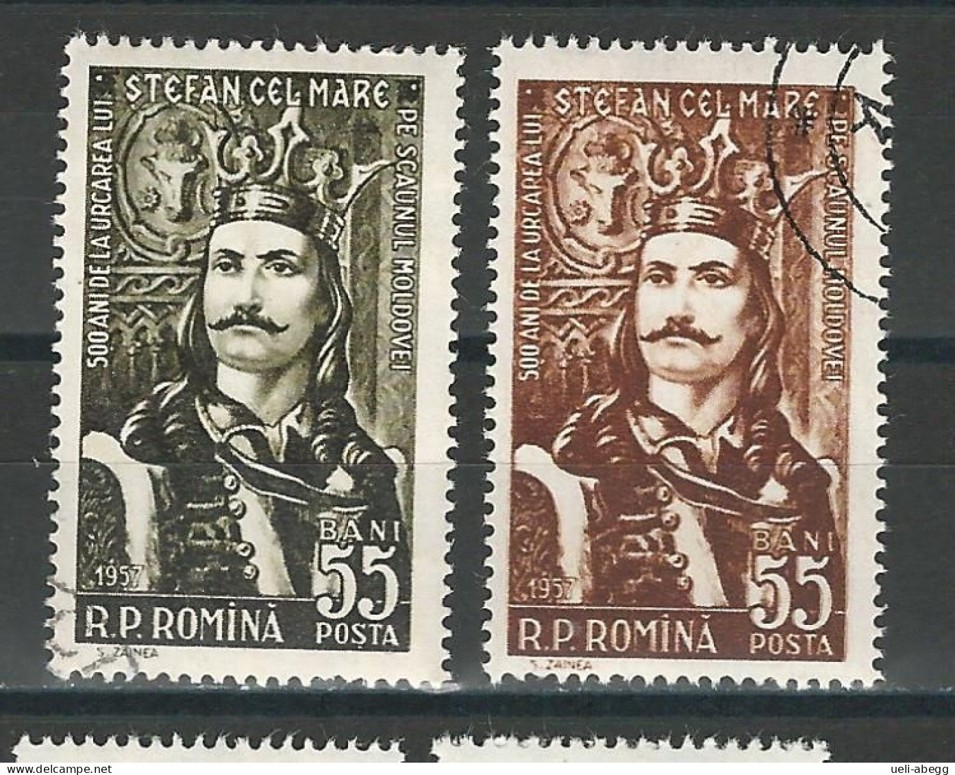 Rumänien Mi 1633-34 O - Usati