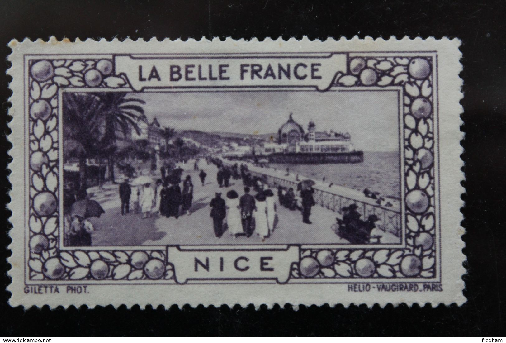 VIGNETTE - LA BELLE FRANCE - NICE - LA PROMENADE DES ANGLAIS - NEUF MH * - Tourisme (Vignettes)