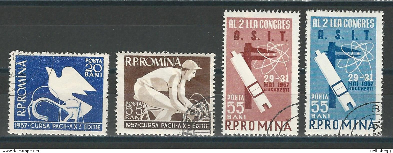Rumänien Mi 1643-46 O - Used Stamps