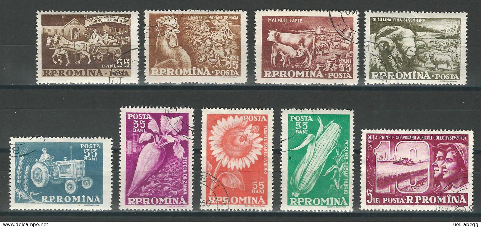 Rumänien Mi 1771-79 O - Used Stamps