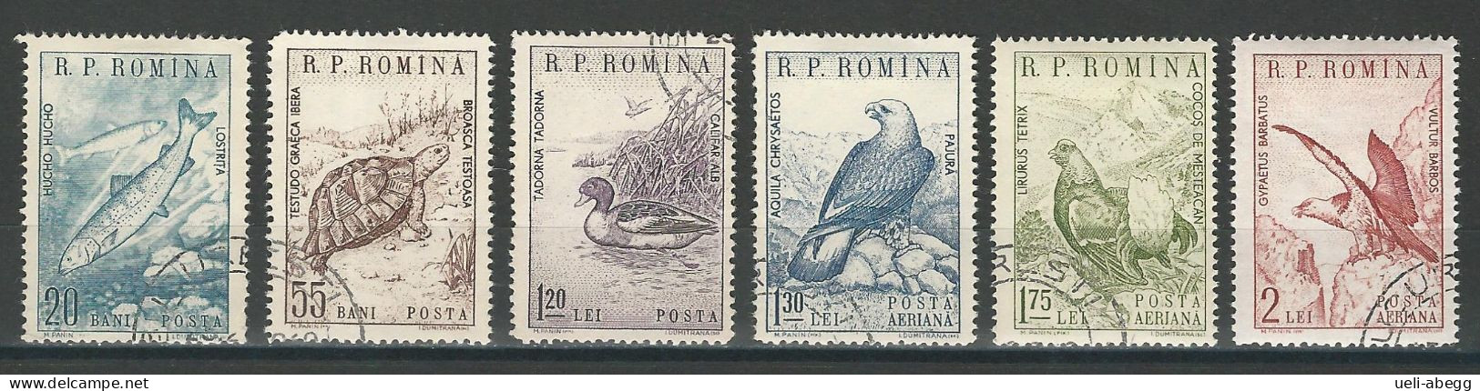 Rumänien Mi 1833-38 O - Used Stamps