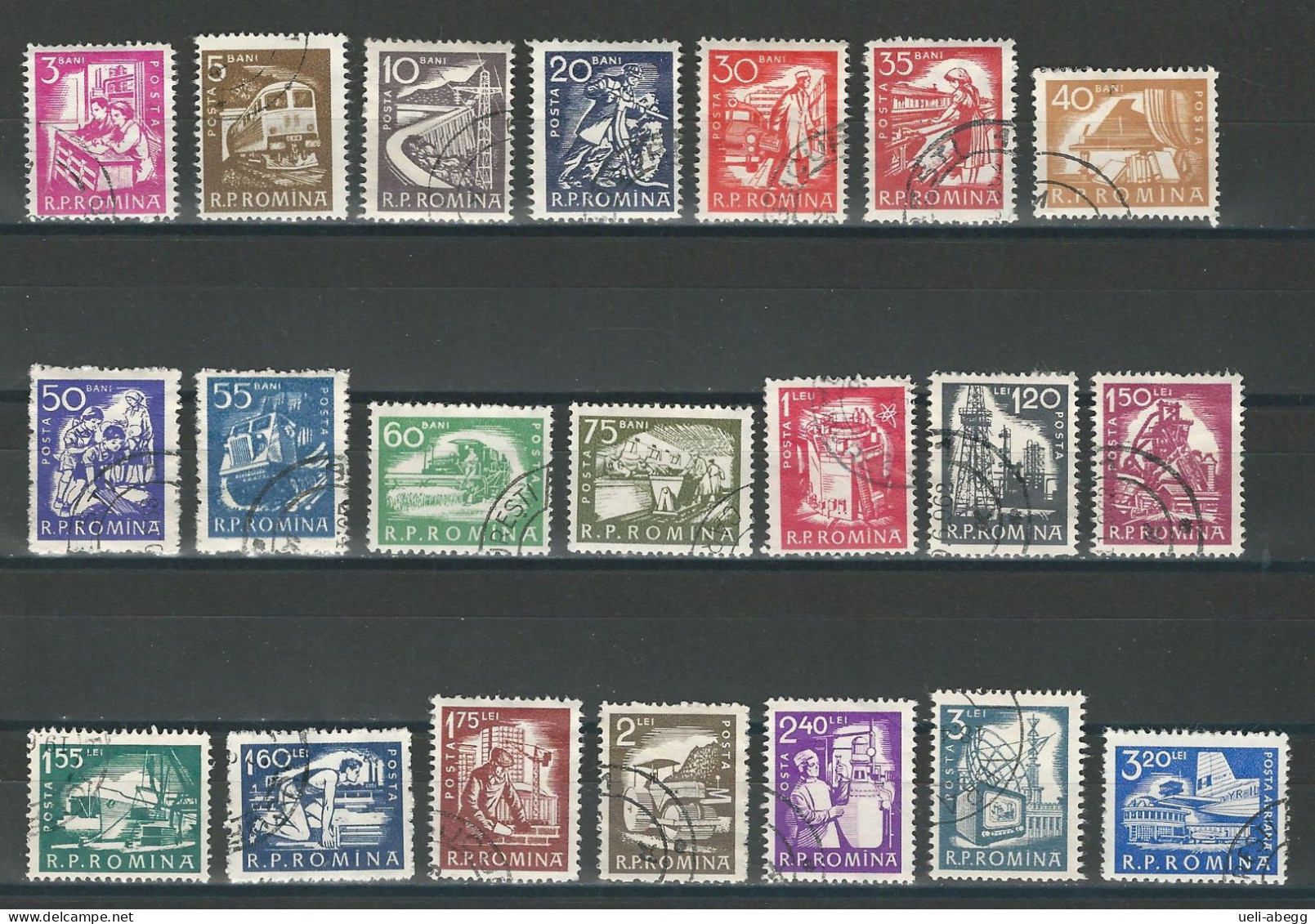 Rumänien Mi 1869-89 O - Used Stamps