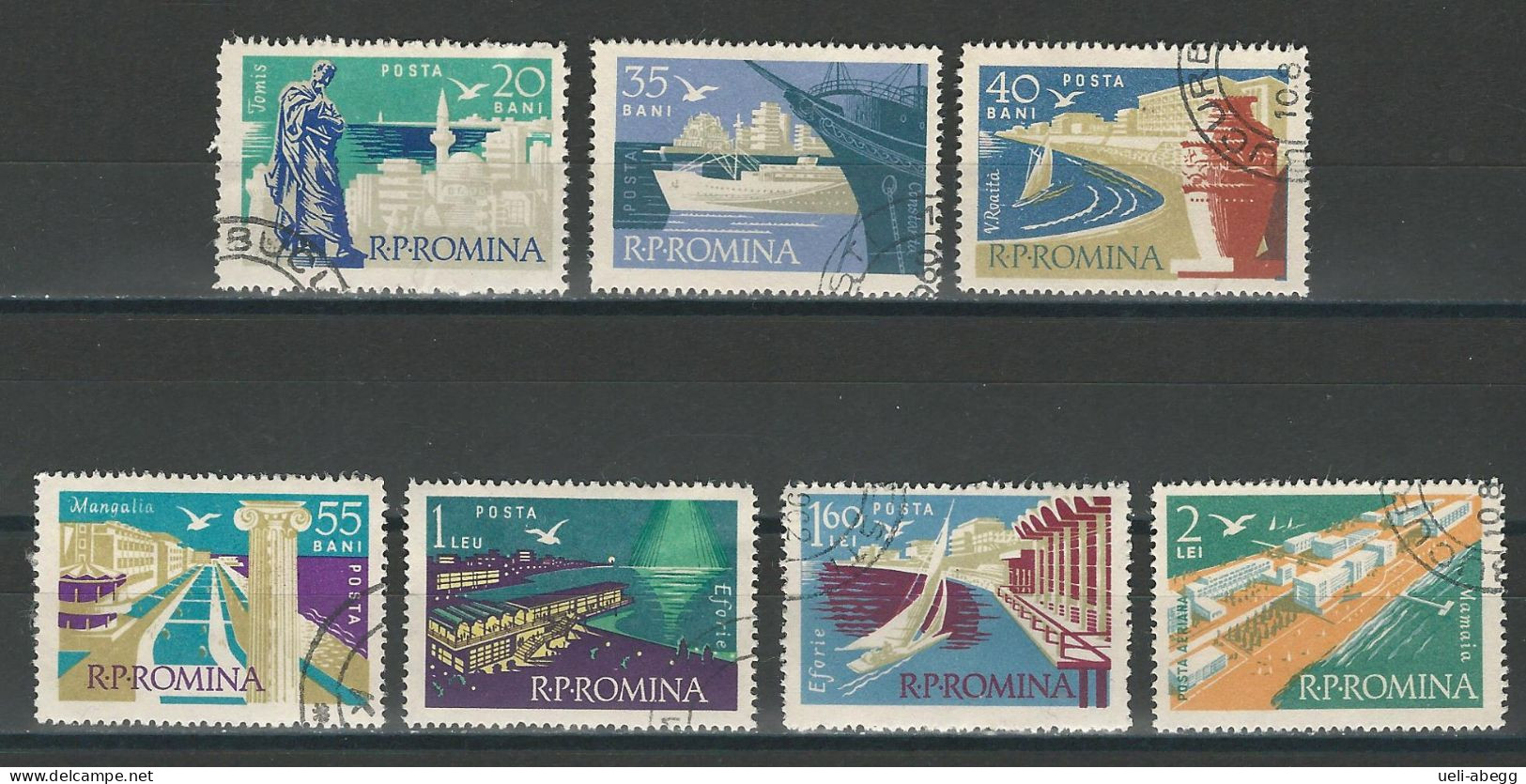 Rumänien Mi 1900-06 O - Used Stamps