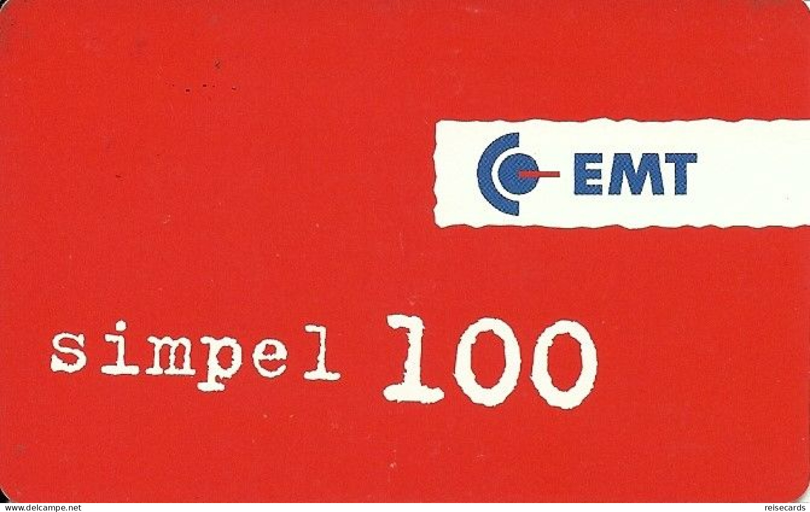 Estonia: Prepaid Simpel EMT - Estonia