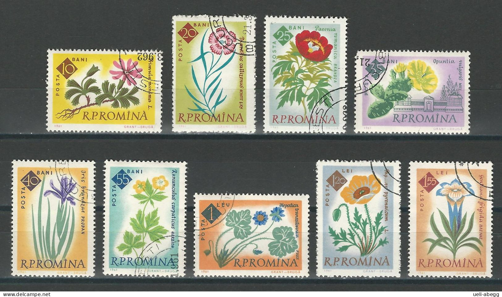 Rumänien Mi 2020-28 O - Used Stamps