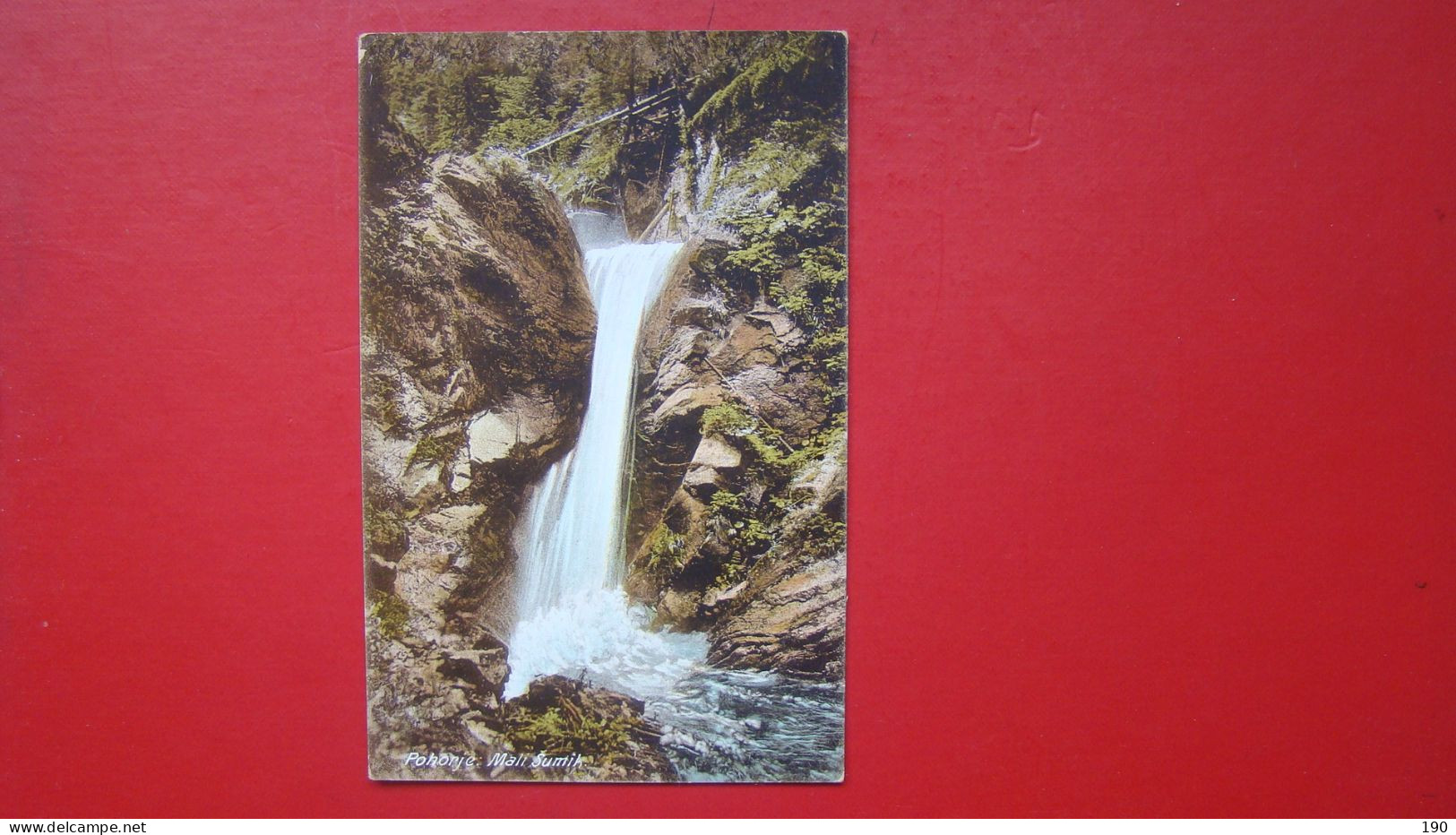 Pohorje - Mali Sumnik. Waterfall. - Slovenia