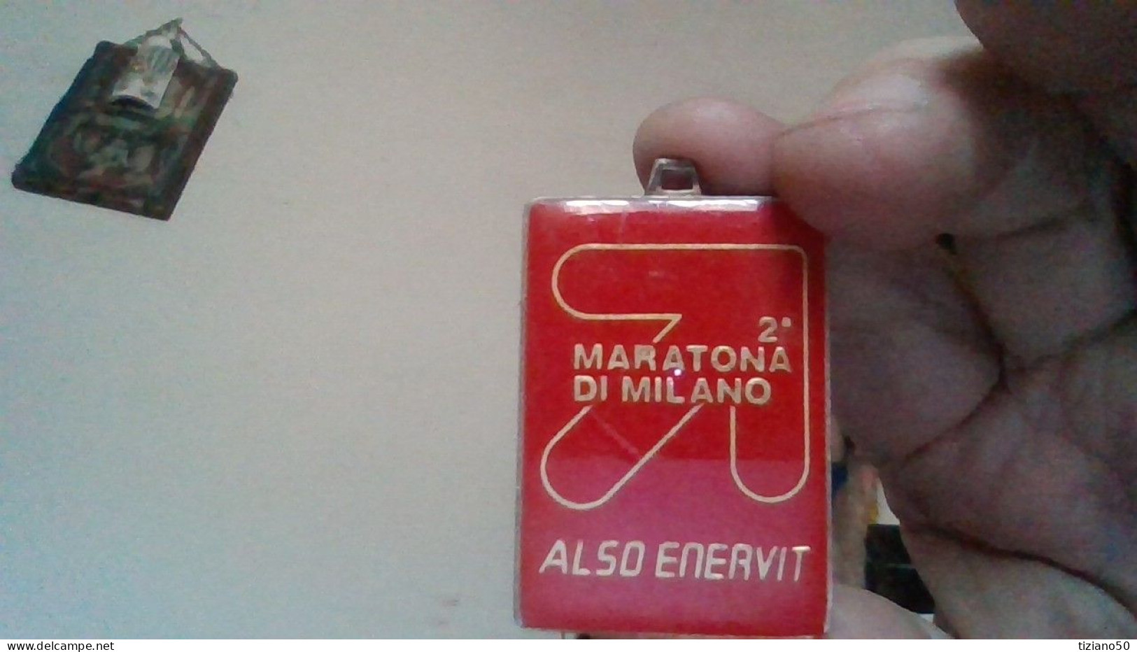 Milano 2  Maratona Unione Sportiva Acli 1984-.medaglia.sportiva - Altri & Non Classificati